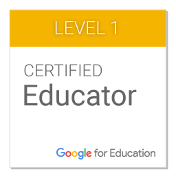 Google Educator Certificate Level 1